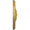 Ekena Millwork Reece Ceiling Medallion (Fits Canopies up to 2 3/8"), Hand-Painted Iridescent Gold, 12"OD x 1 3/4"P CM12REIGS - alternate 3